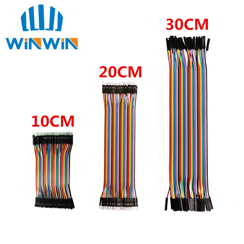 Dupont line 120pcs 20cm male to male + male to female and female to female jumper wire Dupont cable ► Photo 1/6