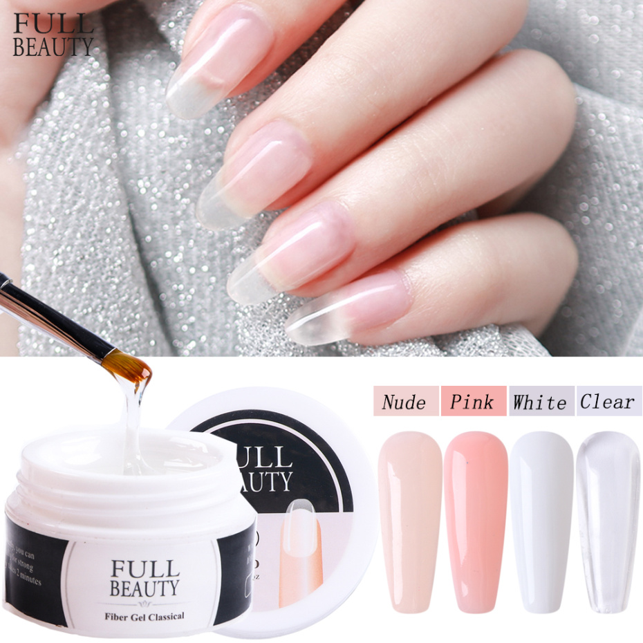 4 Color Nail Extension Clear Builder Gel For Nails Finger Extensions Form  Tips French Nail Gel Polish Varnish Nail Kits CH1623-1 - Price history &  Review | AliExpress Seller - Full Beauty
