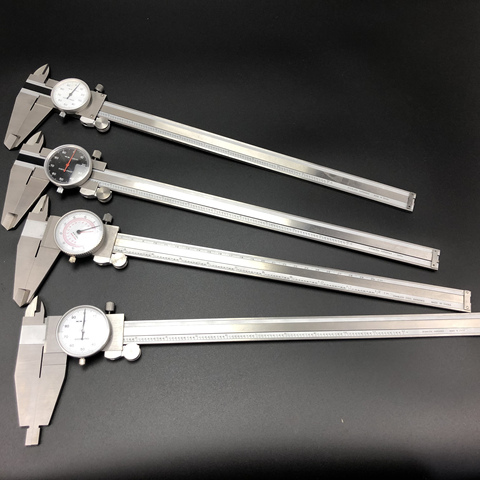 0-300mm Dial calipers 0.01mm High precision stainless steel vernier with table caliper 12inch 0.001