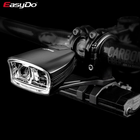 EasyDo Bike Head Front Led Light Smart Induction USB Rechargeable 10W Lamp  LED Power Bank Flashlight