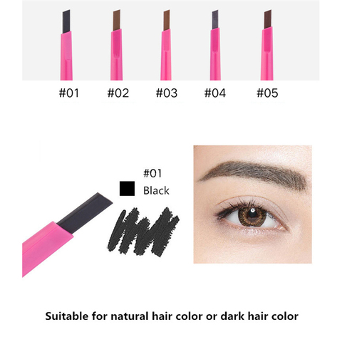 Eyebrow Pencil Waterproof Crayon Sourcil Brow Pencil Long- Lasting Makeup Lapiz De Ojos Crema Kosmetyki Do Brwi 1pc ► Photo 1/6