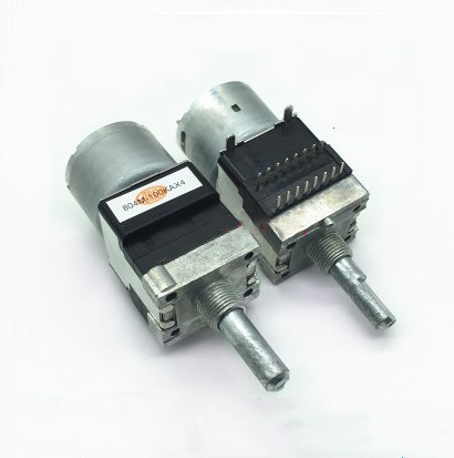 RK168 100K quadruple motor potentiometer 100KAX4  A100K / Handle length 25MMF 16P ► Photo 1/1