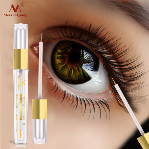 Herbal Eyelash Growth Treatments Liquid Serum Enhancer Eye Lash Longer Thicker Better than Eyelash Extension Powerful Makeup ► Photo 1/6