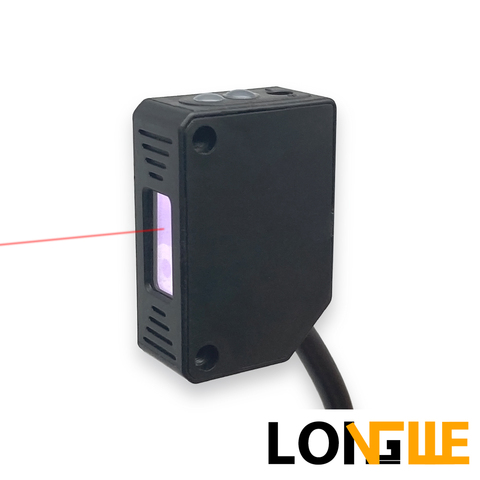 LONGWE Square Laser Sensor 35cm Adjustable NPN PNP Mirror Lens Diffuse Optical Infrared Photo Cell Proximity Switches E3Z-LAS ► Photo 1/4