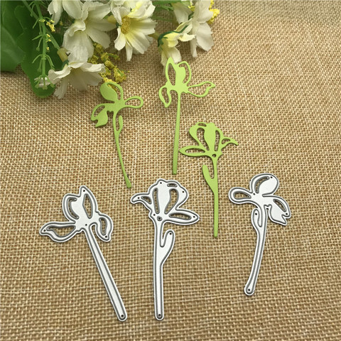 3Pcs Flower Metal Cutting Dies for DIY Scrapbooking Album Paper Cards Decorative Crafts Embossing Die Cuts ► Photo 1/5