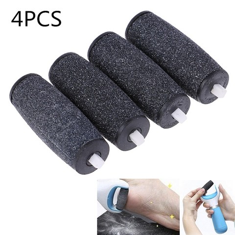 4Pcs Dull Polish Foot care tool Heads Hard Skin Remover Refills Replacement Rollers For Scholls File Feet care Tool ► Photo 1/6