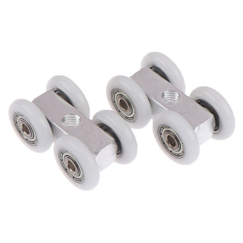 1Pcs/2Pcs 21mm Sliding Door Roller Bathroom Wardrobe Door Hanging Wheels For Furniture ► Photo 1/6