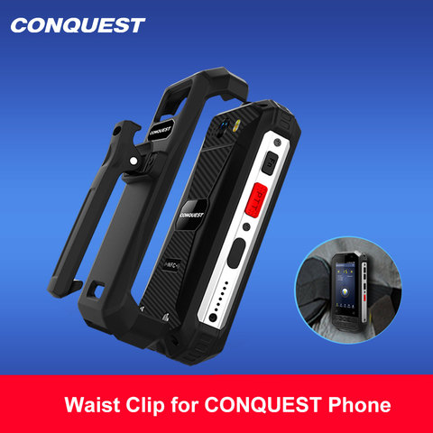 CONQUEST 100% Original Waist clip for S6 S8 S9 S11 S12 S16 S18 S19  F2 Series Rugged Smartphone ► Photo 1/6