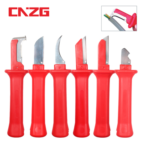 Stripping Knife Stripper Wire Tool Cable Striptang Uninsulated jokari Peel insulation Mini 6 kinds Handle Tools Small ► Photo 1/6