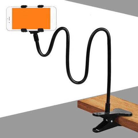 Universal Lazy Mobile Phone Holder Flexible Arm Clip Desktop Cell Phone Bracket Desk Phone Clip Holder ► Photo 1/6