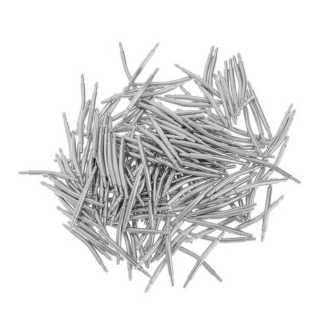 200pcs Stainless Steel Curved Spring Bar Pins Link for Watch Band 16-26mm ► Photo 1/3