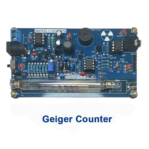 Free Shipping Assembled DIY Geiger Counter Kit Nuclear Radiation Detector GM Tube geiger counter J305 tube J305 geiger ► Photo 1/6