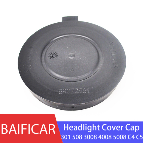 Baificar Brand New Genuine Headlight Cover Cap Rubber Lid 89072961 For Peugeot 301 508 3008 4008 5008 Partner Citroen C4 C5 Sega ► Photo 1/5