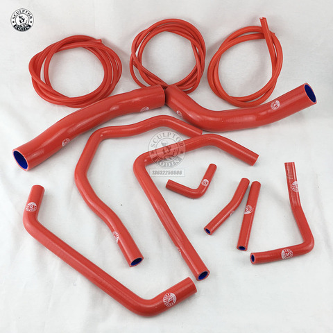 Silicone Radiator Hose + Vacuum Hose Kit For TOYOTA LAND CRUISER HDJ80 1HD-T/FT 4.2L ► Photo 1/4