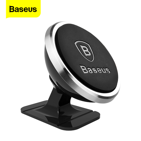 Baseus Magnetic Car Phone Holder For iPhone 12 11 X Samsung Magnet Mount Car Holder Phone in Car Cell Mobile Phone Holder Stand ► Photo 1/6