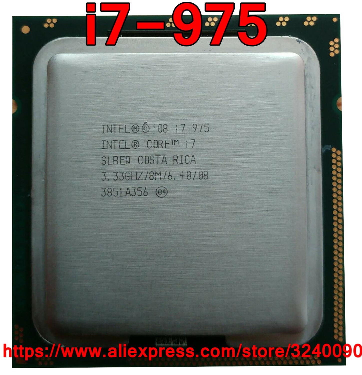 Intel Core i7-975 3.33GHz Quad-Core LGA 1366 Processor CPU