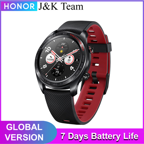 Honor Watch Magic Smart Watch GPS 5ATM WaterProof Heart Rate Tracker Sleep Tracker Working 7 Days Message Reminder ► Photo 1/6