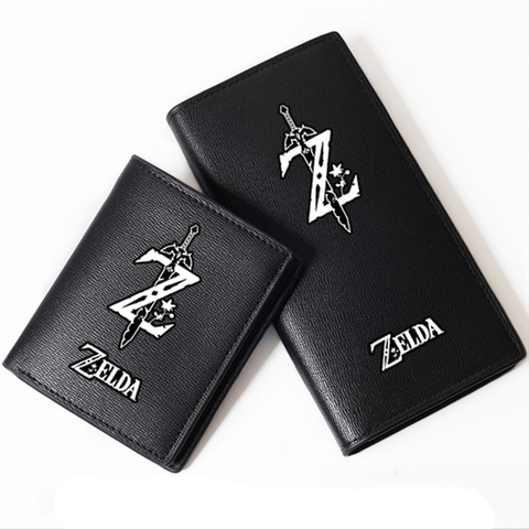 Game The Legend of Zelda Printi Men Long Wallet Pu Leather Short Coin Purse Fashion Passport ID Card Holder Zelda Money Bag ► Photo 1/5