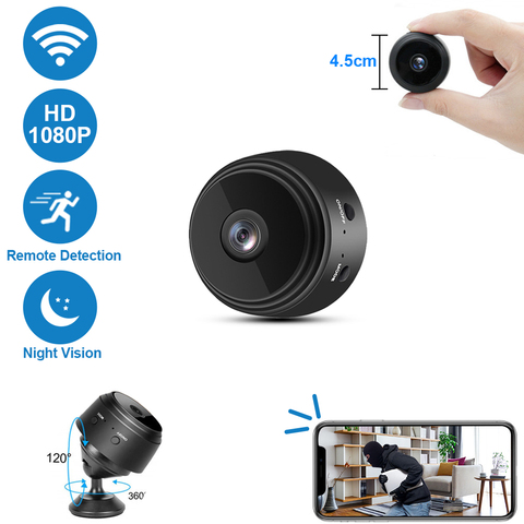 Wireless Mini WIFI 1080P IP Camera Cloud Infrared Storage Night Vision Smart Home Security Baby Monitor Motion Detection SD Card ► Photo 1/6