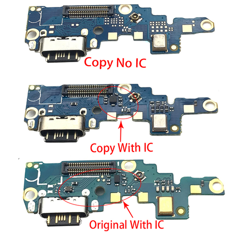 1pcs For Nokia X6/ 6.1 Plus TA-1099/1103 Type-C USB Charger Charging Port Dock Connector Flex Cable Repair Parts ► Photo 1/6