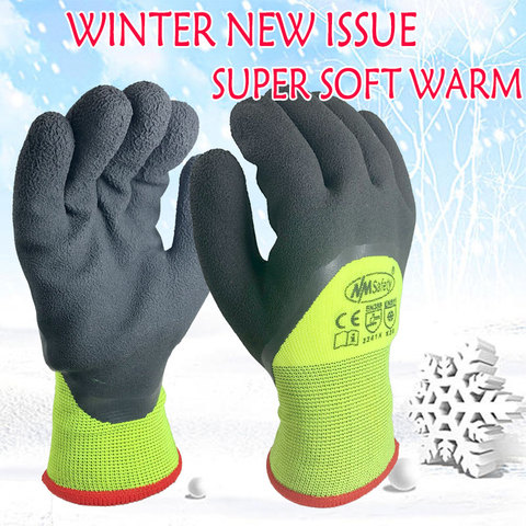 -30 Degrees Cold-proof Thermal Winter Work Gloves Cold Storage Anti-Freeze Unisex Wear Windproof Low Temperature Outdoor Gloves ► Photo 1/6