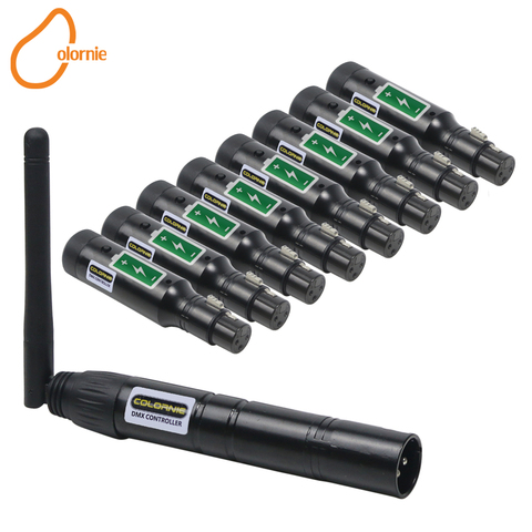 2022 NEW Recharge Receiver 2.4G Wireless DMX 512 Controller XLR Transmitter For Disco DJ Party Bar Light ► Photo 1/6