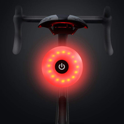Bike Taillight Waterproof Riding Rear light Led Usb Chargeable Mountain Bike headlight Cycling Light Tail-lamp Bicycle Light ► Photo 1/6