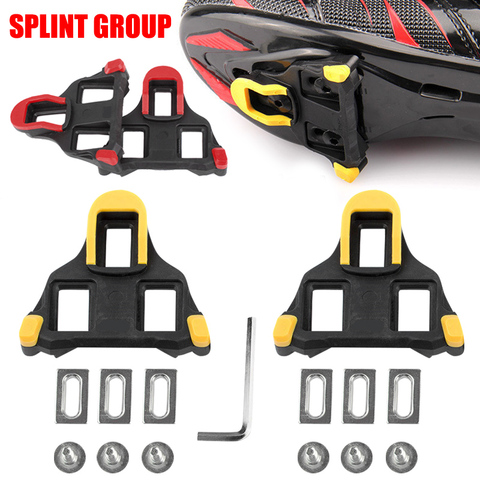 Cleat Set 0/4.5/9 Degree Float Road Bike Pedal Cleats Compatible for Shimano SPD-SL 1 Pair ASD88 ► Photo 1/6