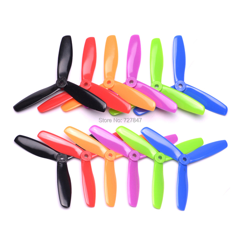6 / 12 Pairs 5045 3 blades Bullnose Propeller CW /CCW for 250 FPV Racing Quadcopter ZMR210 250 ► Photo 1/6