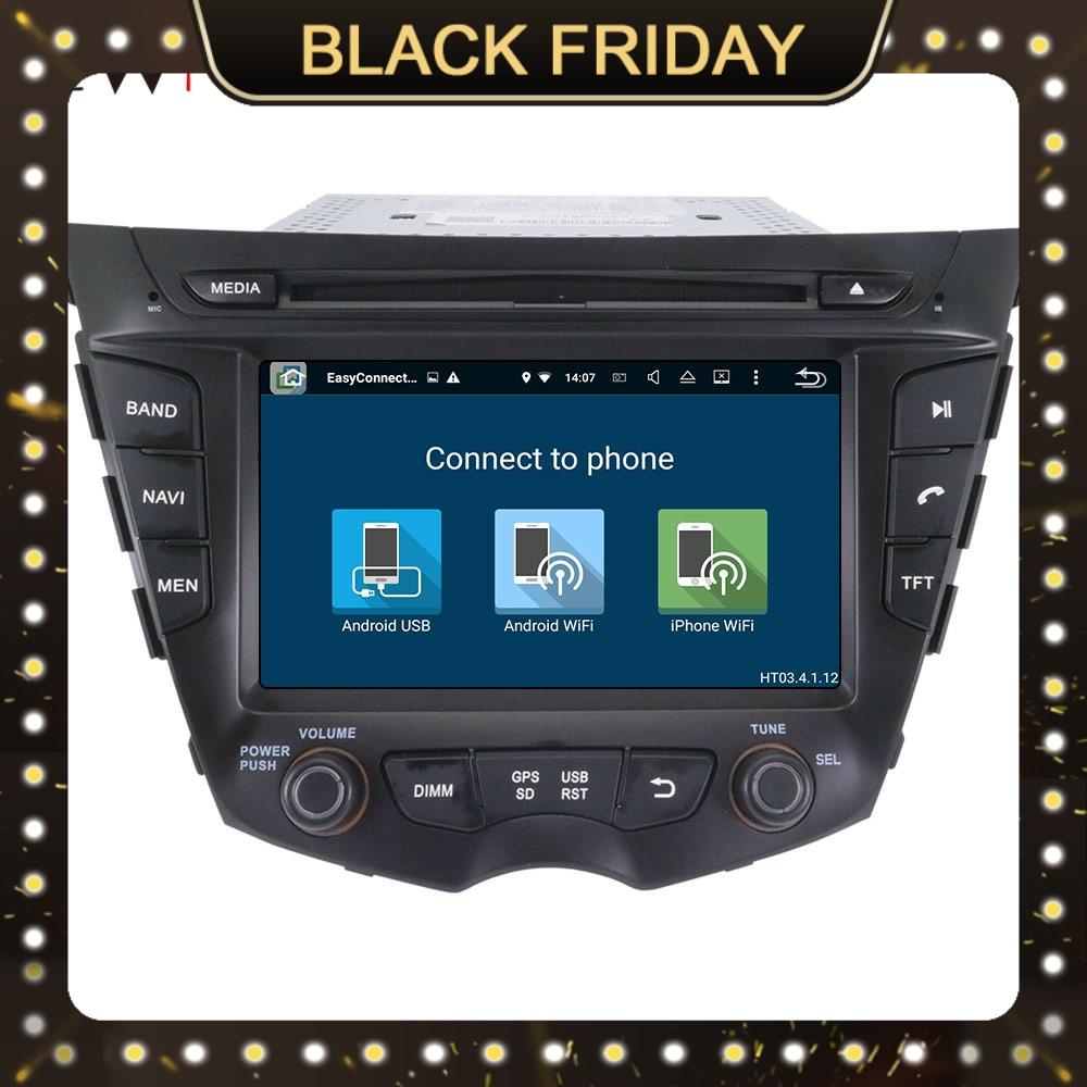 Android 9.0 Car DVD Player For HYUNDAI Veloster 2011-2016 Car GPS Navigation radio Multimedia Player tape recorder Headunit ► Photo 1/1