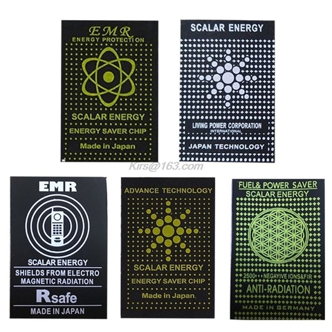 10PCS EMR Scalar Energy Phone Sticker Anti Radiation Chip Shield Paster Laptop Anti EMP EMF Protection for Pregnant Woman ► Photo 1/6