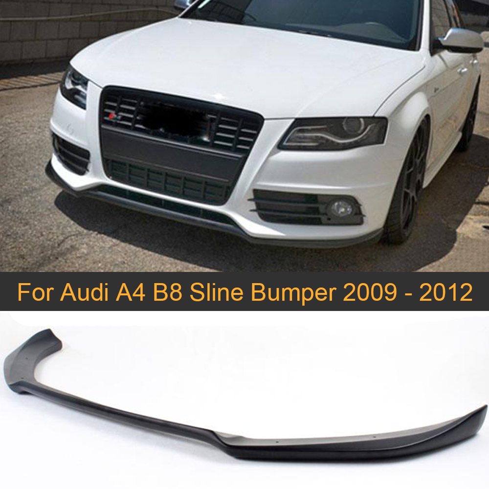 Price History Review On Frp Black Car Front Bumper Lip For Audi B8 Sline Bumper 09 10 11 12 Primer Paint Front Lip Spoiler Aliexpress Seller Jun Chi Official Store Alitools Io