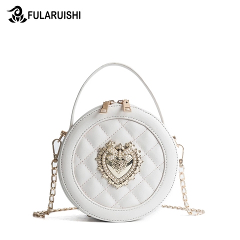 2022 Summer Female Women Messenger Bag Korean Edition Fashion Small Round Bag Mini Bag Circular Shoulder Bag ► Photo 1/6