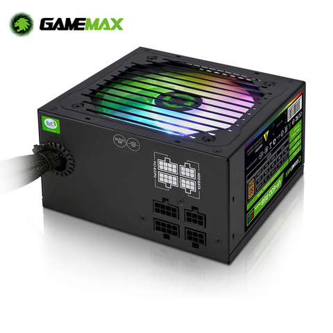 Power Supply 600W Semi Modular 80+ Bronze, GAMEMAX VP-600-RGB