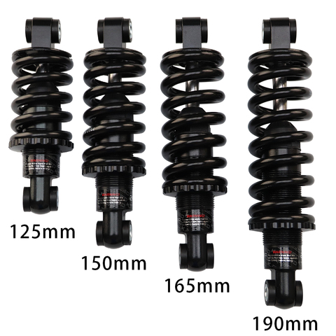 150mm bicycle rear shock absorber/lithium electric bicycle upgraded/Ultimate scooter rear shock absorber ► Photo 1/6