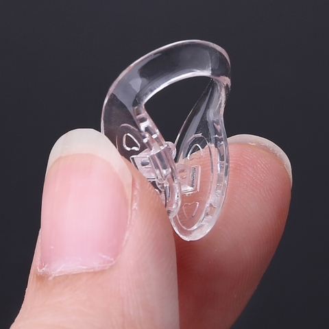 2Pcs/Lot U Style Silicone Conjoined Eyeglass Soft Nose Pads For Kids Children LX9E ► Photo 1/5