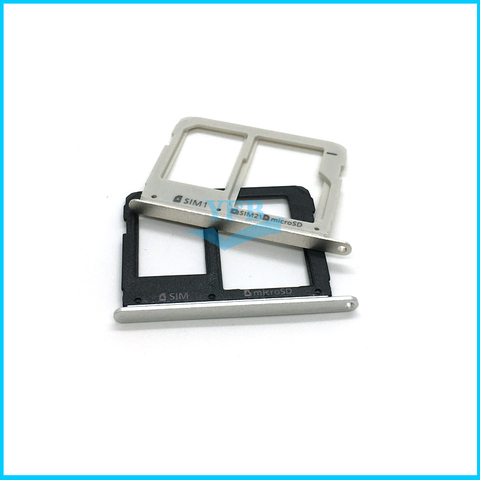 For Samsung Galaxy A3 A310 A5 A510 A7 A710 2016  SIM Card Tray Adapter Reader  Micro SD Card Tray Holder ► Photo 1/2