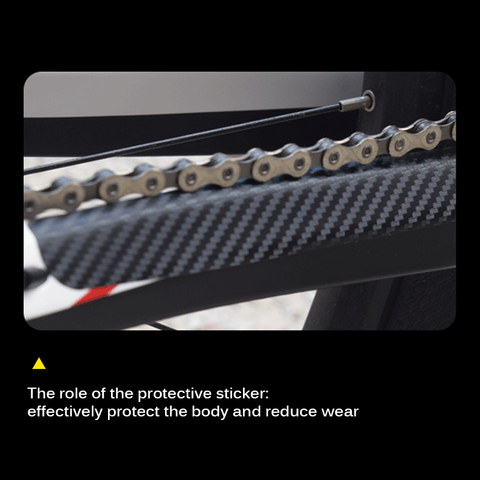 Bike Stickers Frame Protector Anti Scratch Sheet Bike Chain Stickers Cowhide MTB Bicycle Car Frame Protector Cycling Accessories ► Photo 1/6