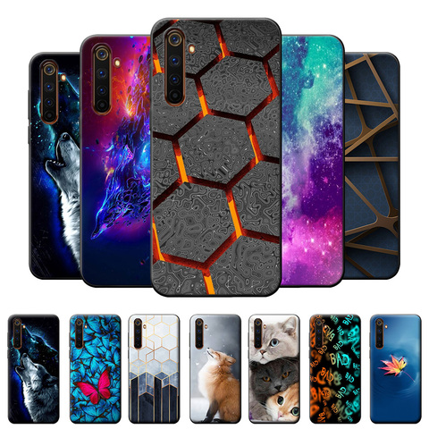 For Realme 6 Pro Case Cover Realme 6 Pro Cool Soft Silicone Phone Case For OPPO Realme 6 Pro Fashion Phone Bag on Realme 6 Pro ► Photo 1/6