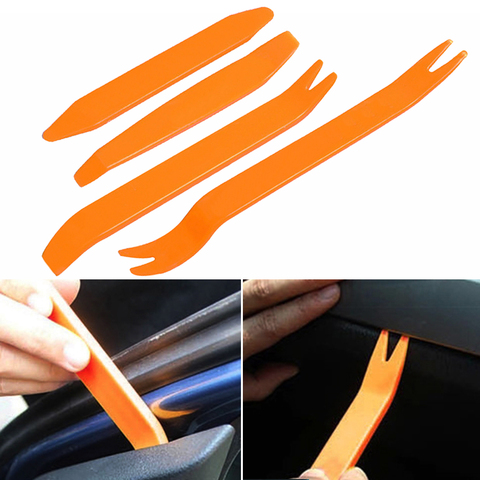 4Pcs Portable Auto Car Radio Panel Door Clip Panel Trim Dash Audio Removal Installer Pry Kit Repair Tool Pry Tool Hand Tools ► Photo 1/6