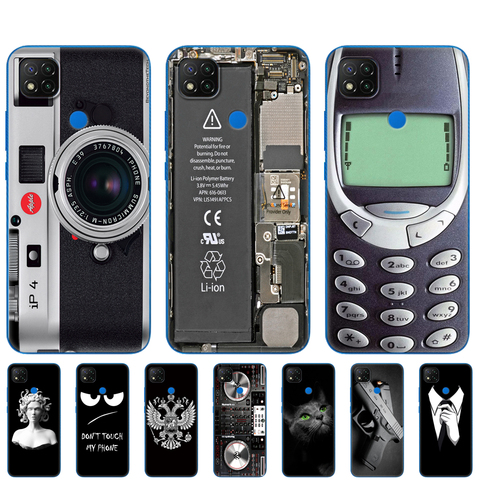 For xiaomi redmi 9C Case Soft TPU Silicon Phone Back Cover For redmi 9C Case 6.53 inch etui bumper fundas coque ► Photo 1/6