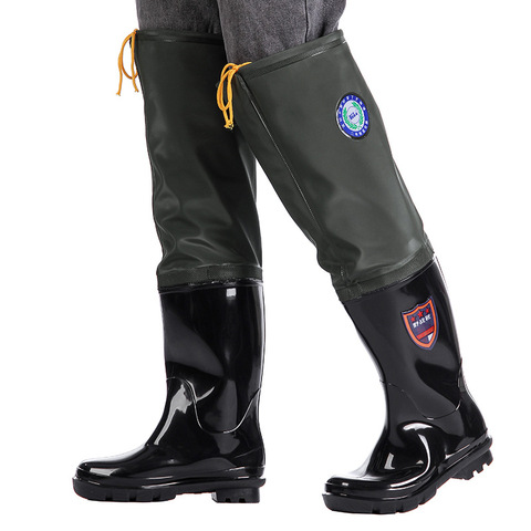 Thickened Super High Water Pants Multipurpose Rain Boots Wear-resistant Fishing Waders for Fishing Shoes Non-Slip Water Shoes ► Photo 1/5