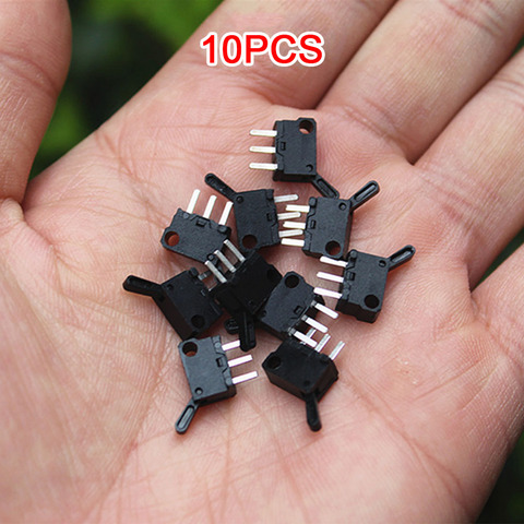 10PCS Micro Mini Switches Miniature Small Limit Travel Switch with Hole Three Legs Normally Open Normally Closed N/O N/C ► Photo 1/5