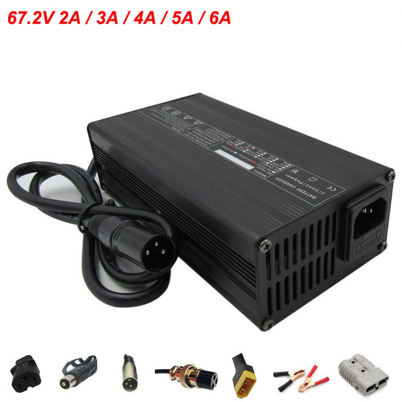 fast charger 67.2v 5a lithium battery