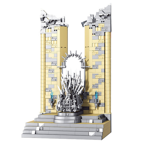 MOC 1146PCS Famous Movie Toys The Iron Throne Winterfell Magic Dragon Figures Idea Building Blocks Bricks Toy Gift Kid ► Photo 1/2