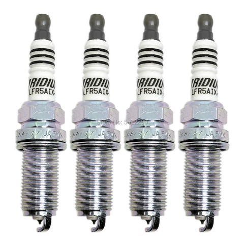 4-6pcs LFR5AIX-11 4469 Iridium IX Spark Plug fit for Hyundai Infiniti Kia Mariner Mercury Nissan Scion Suzuki Toyota Yamaha ► Photo 1/6