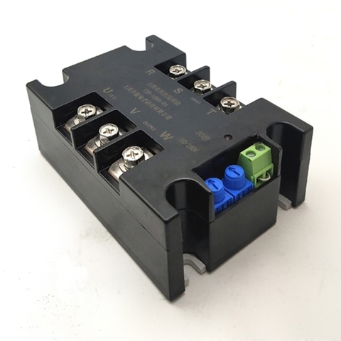 380V Motor soft start module controller starter stop heat sink three-phase motor slow start 1kw 2kw 4kw 6kw 8kw 10kw 15kw 20kw ► Photo 1/6