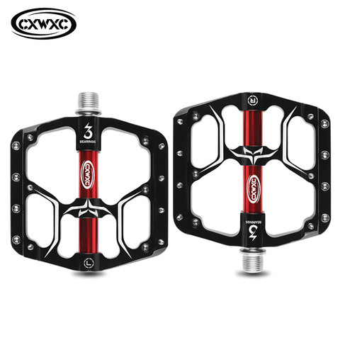 Flat Bike Pedals MTB Road 3 Sealed Bearings Bicycle Pedals Mountain Bike Pedals Wide Platform pedales bicicleta mtb accessories ► Photo 1/6