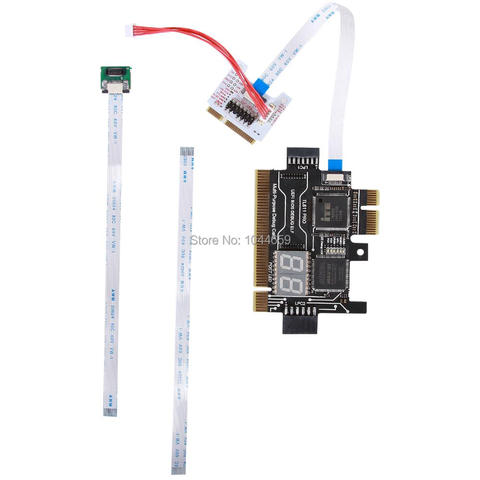 Multifunction LPC-DEBUG Card PCI PCI-E LPC Motherboard Diagnostic TL611 Pro Analyzer Tester card diagnostic test for PC Laptop ► Photo 1/6