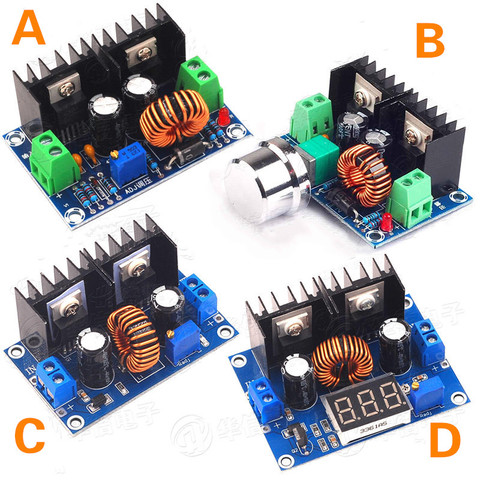 XH-M401 DC-DC Step Down Buck Converter Power Supply Module XL4016E1 PWM Adjustable 4-40V To 1.25-36V Step Down Board 8A 200W ► Photo 1/5